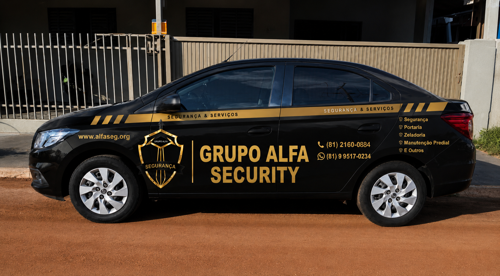 Supervisão com viatura Grupo Alfa