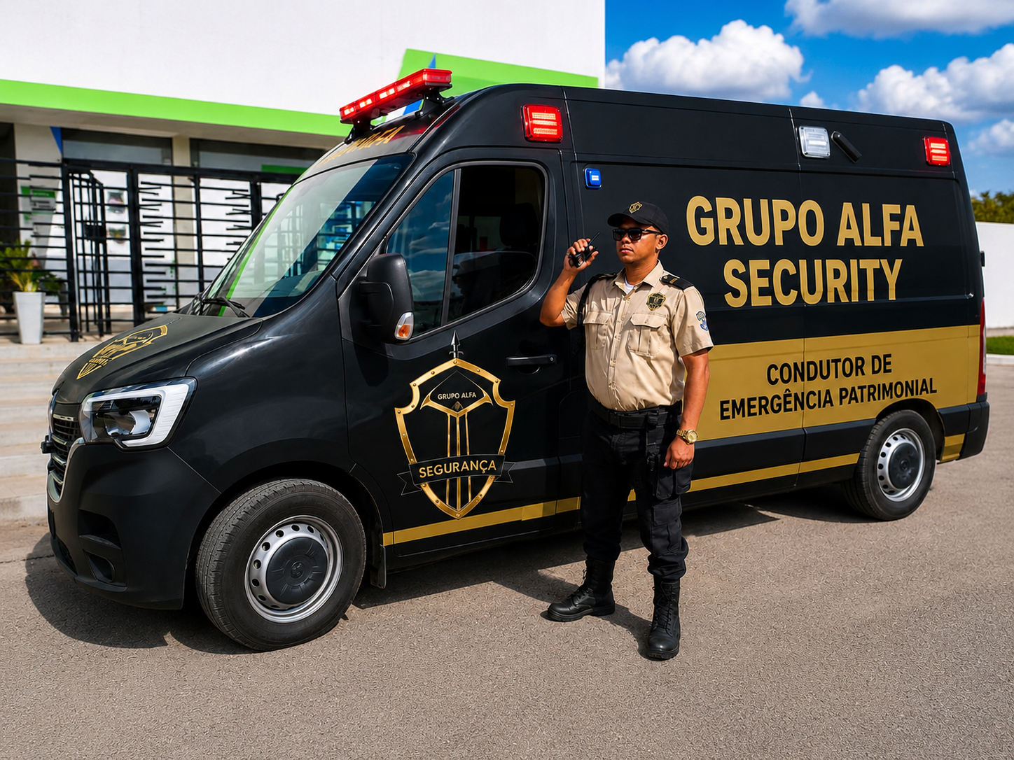 Operação de alta segurança Grupo Alfa